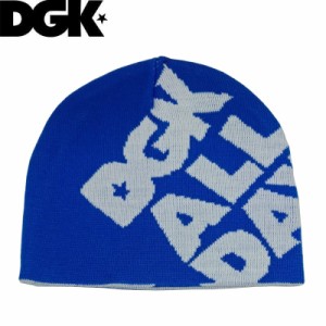 DGK ビーニー ニットキャップ ディージーケー ATLANTA BEANIE ブルー NO09