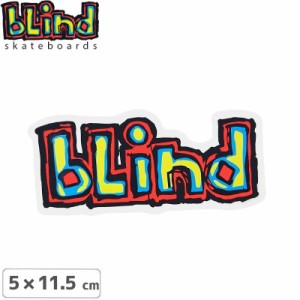 ブラインド BLIND スケボー ステッカー CLASSIC OG 5cm x 11.5cm NO53