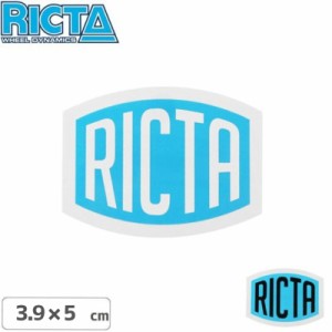 リクタ RICTA スケボー ステッカー LOGO STICKER 3.9cm x 5cm NO3