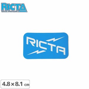 リクタ RICTA スケボー ステッカー LOGO STICKER 4.8cm x 8.1cm NO5