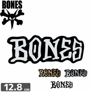 ボーンズ BONES ステッカー LOGO 4色 4.8cm x 12.8cm NO48