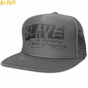 スレイブ SLAVE スケボー キャップ DIGNITY MESH SNAPBACK CAP グレー NO5