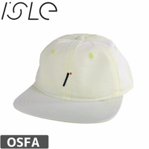 ISLE アイル スケボー キャップ LOGO COTTON HAT クリーム NO4