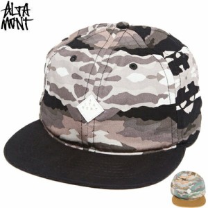 オルタモント ALTAMONT スケボー キャップ PAINT BY BALL CAP BLACK CAMO FATIGUE NO13