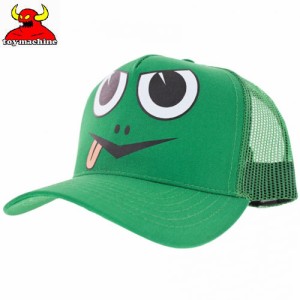 TOY MACHINE トイマシーン スケボー キャップ ANGRY TURTLE MESH SNAPBACK HAT グリーン NO39