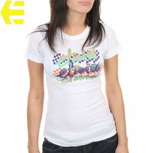 エトニーズ ETNIES レディース Tシャツ HUMMINGBIRD WOMENS ホワイト NO21