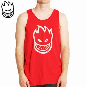 スピットファイア SPITFIRE スケボー タンクトップ BIGHEAD TANK TOP レッド x ホワイト NO92