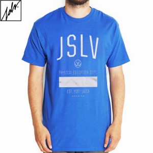 ジャスリブ JSLV スケボー Tシャツ JSLV TRAINER TEE ブルー NO2