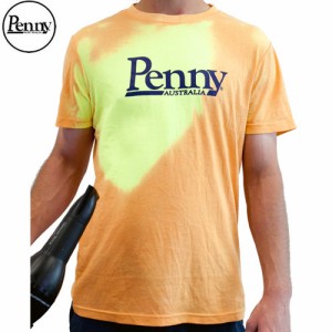 ペニー PENNY スケボー Tシャツ HOT SPOT TEE オレンジ x イエロー NO2
