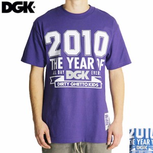 SALE! ディージーケー DGK Tシャツ スケボー YEAR OF DGK パープル NO145