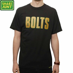 シェイクジャント SHAKE JUNT Tシャツ SHAKE JUNT BOLTS TEE ブラック NO18