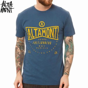 オルタモント ALTAMONT スケボー Tシャツ FREE DESTINA TEE ブルー NO25
