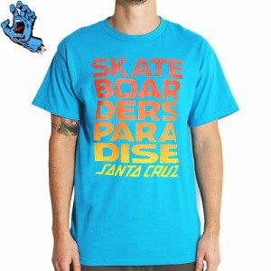 SALE! サンタクルーズ SANTA CRUZ Tシャツ SKATEBOARDERS PARADISE REGULAR TEE ターコイズ NO79