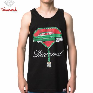 SALE! DIAMOND SUPPLY ダイアモンド タンクトップ CADDY TANK ブラック NO25