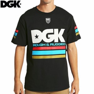 SALE! DGK Tシャツ ディージーケー スケボー STACKED TEE ブラック NO299