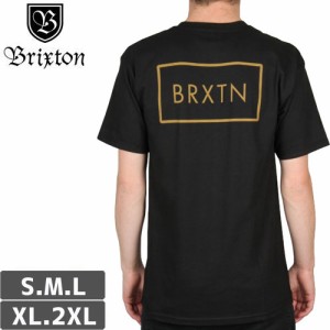 スケボー Tシャツ BRIXTON ブリクストン RIFT TEE ブラック NO9