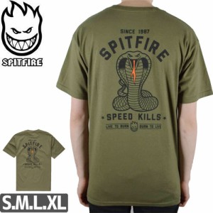 スピットファイア SPITFIRE スケボー Tシャツ SPEED KILLS TEE NO192