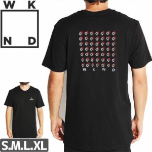 ウィークエンド WKND スケボー Tシャツ Fire Power Tee ブラック NO7