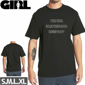 スケボー Tシャツ GIRL ガール SANS OUTLINE TEE NO292