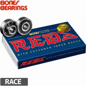 ボーンズ BONES BEARINGS スケボー ベアリング RACING REDS BEARINGS レーシング NO8