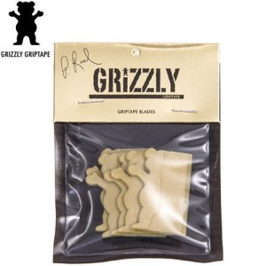 グリズリー GRIZZLY アクセサリー P-Rod Gold Plastic Blade ゴールド 4cm×3cm NO04