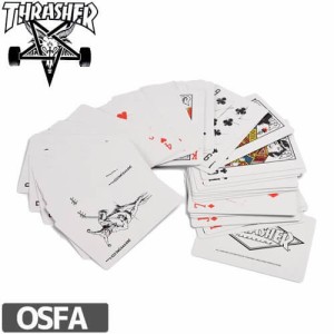 スラッシャー THRASHER USモデル スケボー アクセサリー PLAYING CARDS トランプ NO2