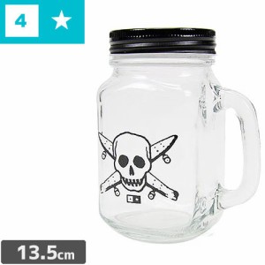 FOUR STAR フォースター スケボー マグカップ PIRATE MASON JAR MUG グラス ジャー NO1