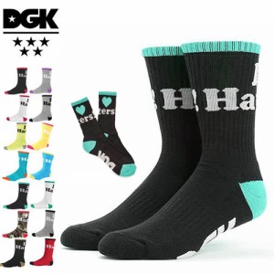 ディージーケー DGK ソックス DGK HATERS CREW SOCKS 12カラー NO12