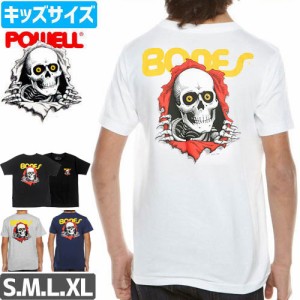 パウエル POWELL キッズ Tシャツ RIPPER BONES YOUTH TEE ユースサイズ NO3