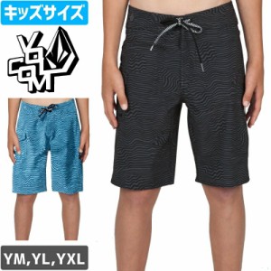 VOLCOM ボルコム キッズ ボードショーツ MAGNETIC STONE SHORTS アイス ブラック NO30