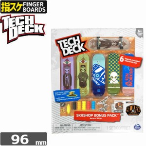 指スケ TECH DECK テックデッキ エイリアンワークショップ BONUSPACK 6セット ALIEN WORKSHOP NO3