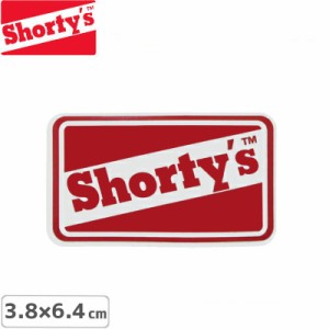 ショーティーズ Shortys ステッカー LOGO STICKER 3.8cm x 6.4cm NO15