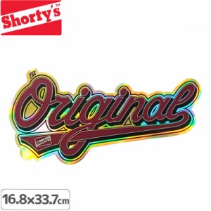 ショーティーズ SHORTYS ステッカー DIE CUT FOIL 9 16.8cm x 33.7cm NO17