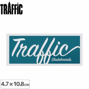 TRAFFIC トラフィック スケボー ステッカー LOGO STICKER 4.7cm × 10.8cm NO1