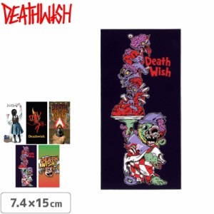 スケボー ステッカー ブランド デスウィッシュ DEATHWISH SPRING 19 ONE OFFS STICKER 5タイプ 7.4cm×15cm NO139