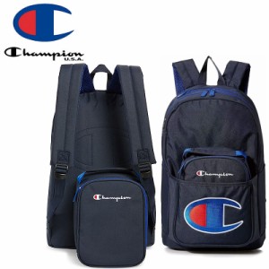 CHAMPION チャンピオン バックパック SUPERCIZE BACKPACK WITH REMOVABLE LUNCH BAG ネイビー NO22  