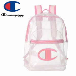 CHAMPION チャンピオン バックパック CLEAR SUPERCIZE YOUTH BACKPACK ガールズ ピンク クリア NO23  