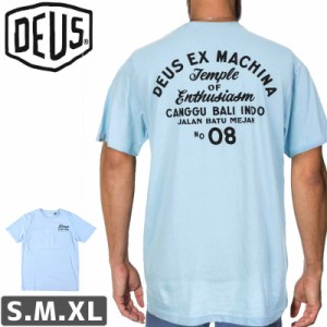 DEUS EX MACHINA デウス サーフ ストリート Tシャツ Canggu Address TEE ダスクブルー NO16