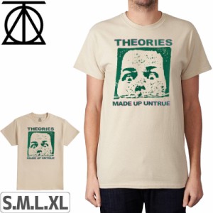 スケボー Tシャツ THEORIES セオリーズ DUNEDIN TEE クリーム NO6