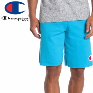 CHAMPION チャンピオン ショートパンツ/POWERBLEND LOGO SHORTS タイダルウェーブ NO2