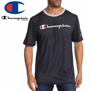 CHAMPION チャンピオン Tシャツ/REVERSIBLE MESH TEE USAモデル ネイビー NO12