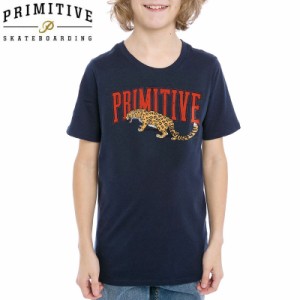 PRIMITIVE プリミティブ キッズ Tシャツ STRIKE TEAM YOUTH TEE ユーズサイズ ネイビー NO7