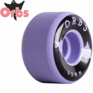 オーブス ORBS スケボー ウィール SPECTER SOLIDS LAVENDER コニカル 99A 52mm NO7