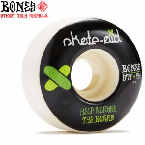 ボーンズ BONES スケボー ウィール SKATE-AID 2 V1 STF 103A 53mm 54mm NO214