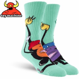 トイマシーン TOY MACHINE スケボー ソックス MOUSEKETEER SOCKS スカイ NO61