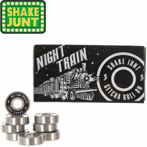 シェイクジャント SHAKE JUNT スケボー ベアリング NIGHT TRAIN BEARINGS ABEC5相当 NO5 