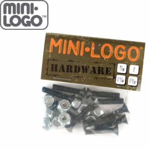 MINI LOGO ミニロゴ スケートボード ハードウェア ボルト HARDWARE BOLT プラス 7/8/1/1-1/8/1-1/4/1-1/2 NO5