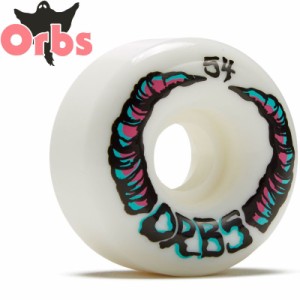 オーブス ORBS スケボー ウィール ORBS APPARATIONS フルラウンド 99A ホワイト 54mm NO17