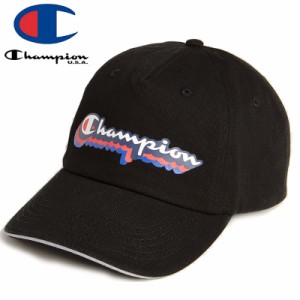 CHAMPION チャンピオン ベースボールキャップ SHADOW DAD CAP ブラック NO12