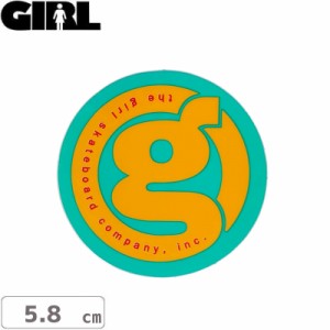 GIRL ガールスケートボード STICKER ステッカー G STICKER 5.8cm NO96